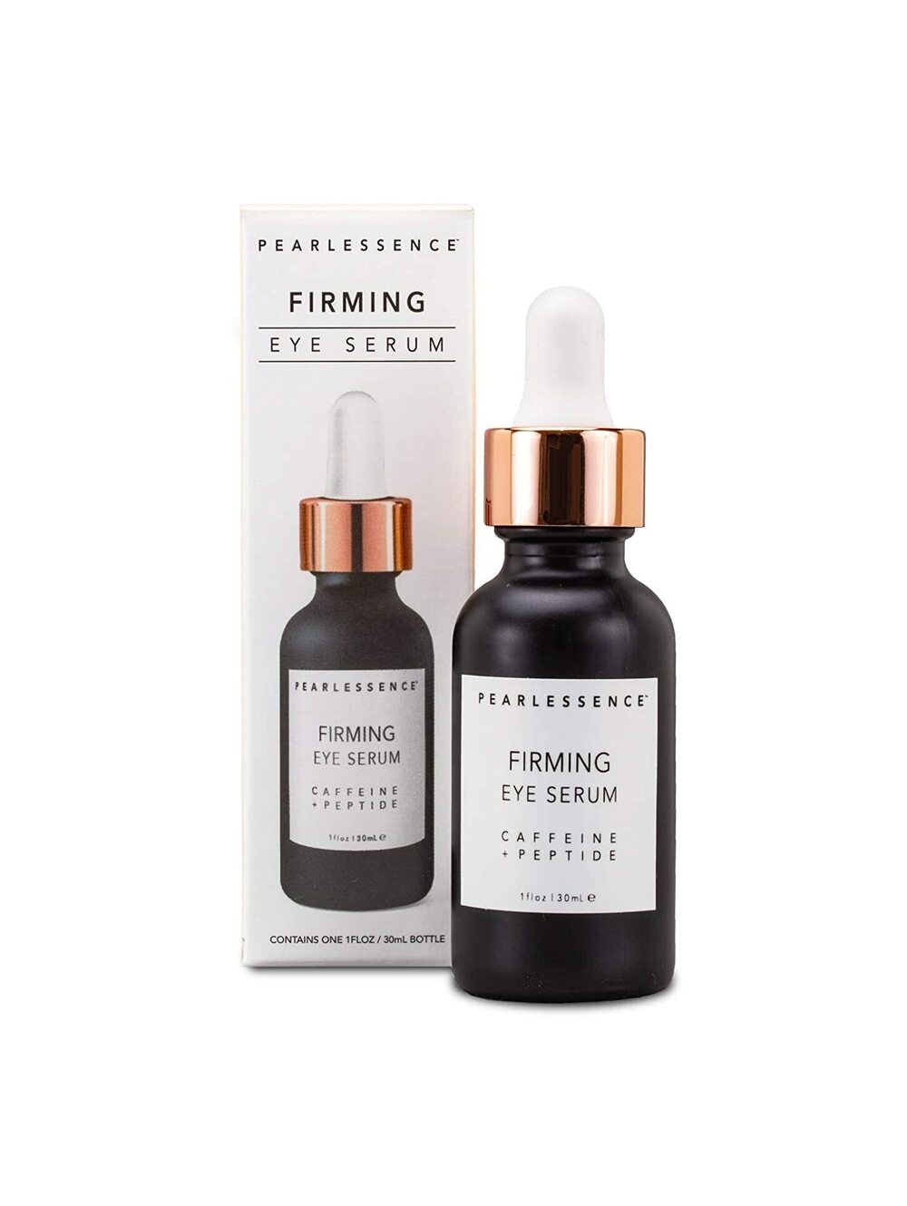 NEW Pearlessence Firming Eye Serum Caffeine + Peptide Under-Eye (1 oz, Boxed)